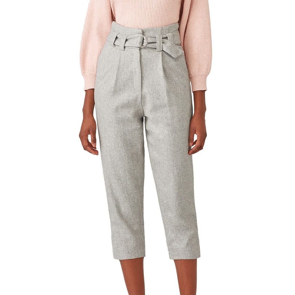 Line + Dot    Pleated Bon Pants
